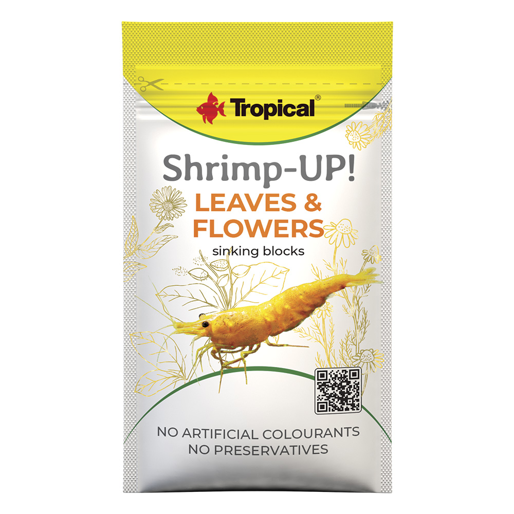 Tropical Shrimp-UP Leaves & Flowers 10g Pokarm dla Krewetek